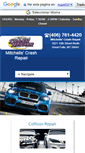 Mobile Screenshot of mitchellcrashrepair.com